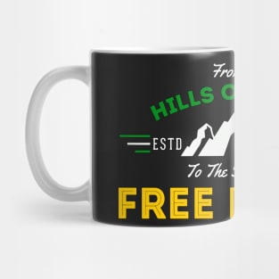 Hills Of Kerry, Streets Of Free Derry Mug